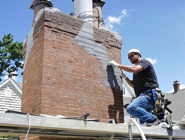 Chimney Restoration in Medfield