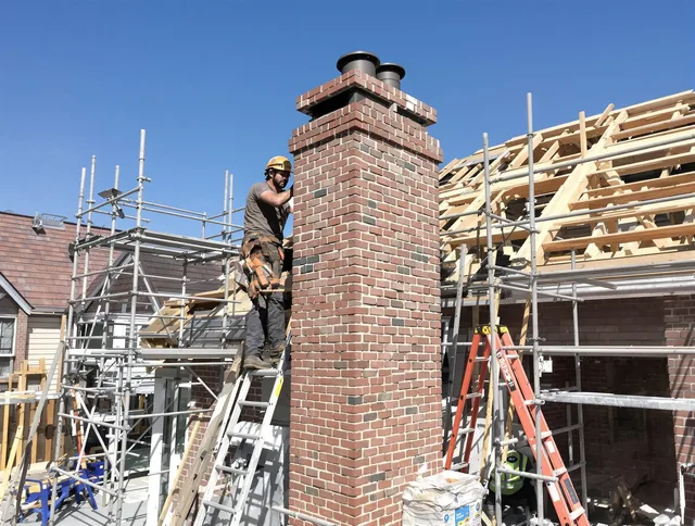 New chimney installation completed by Medfield Chimney Sweep in Medfield, MA