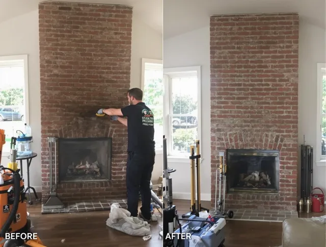 Finished chimney sweeping service by Medfield Chimney Sweep in Medfield, MA